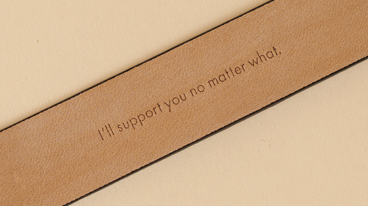 The craftsmanship behind our belts