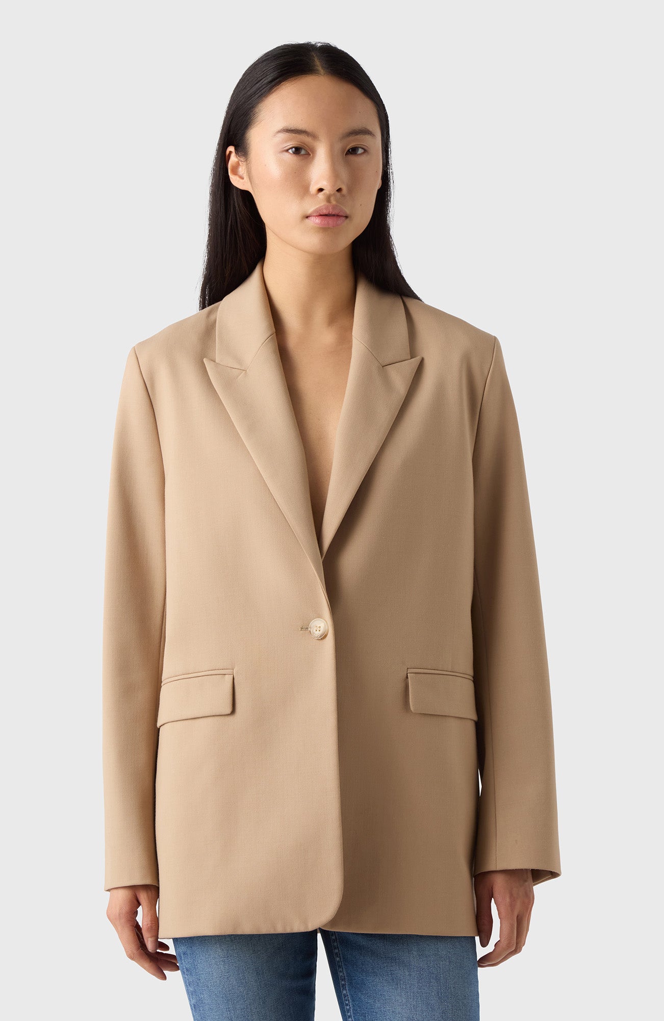 The Alyssa Wool Blazer – Marville Road