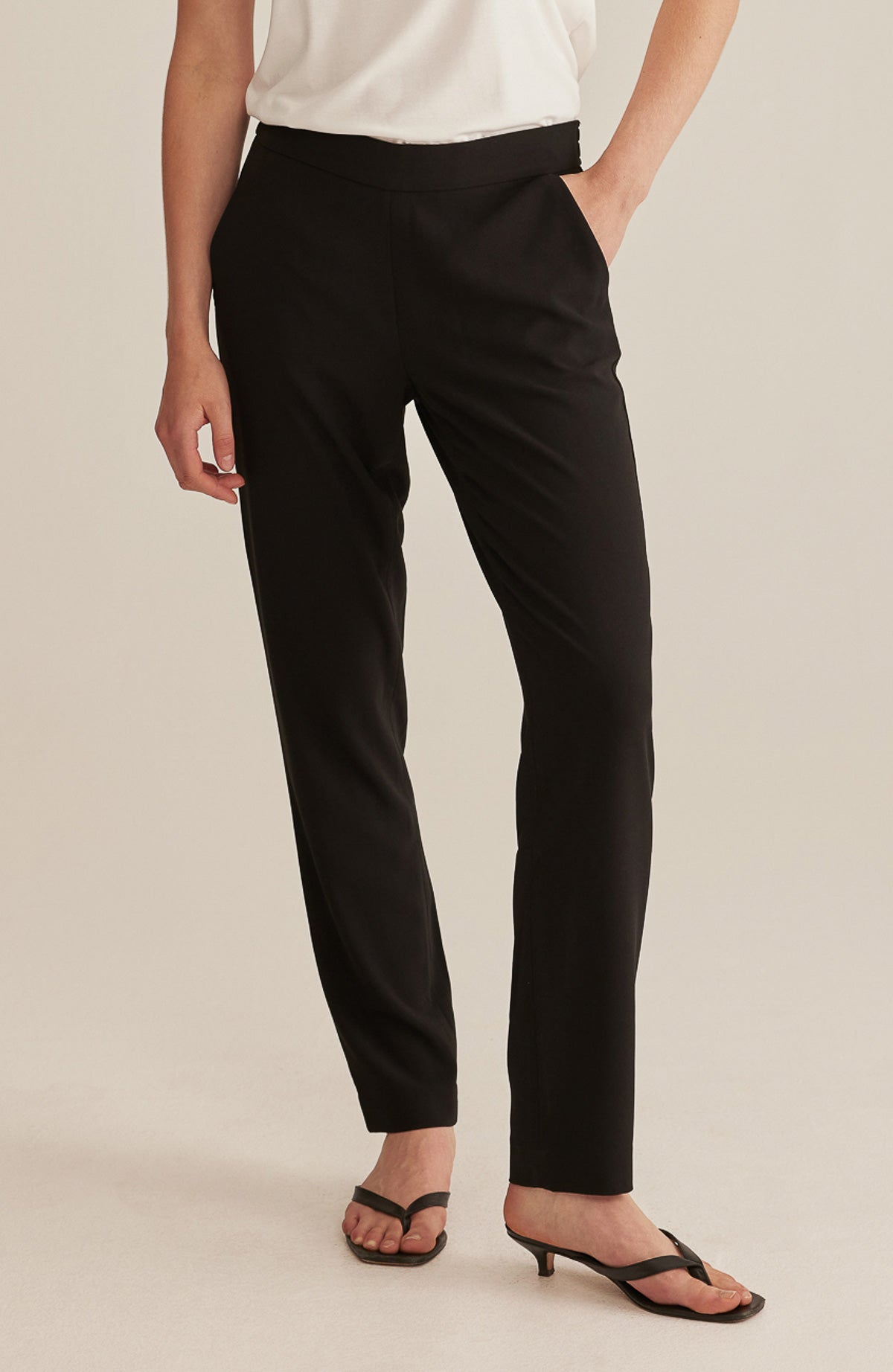 Mockingbird Trousers, tailored trousers, pull-on model | Marville Road